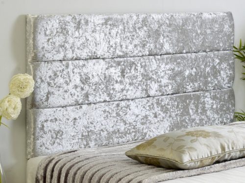 ETON CRUSHED VELVET 24″ HEADBOARD – ALL SIZES & COLOURS