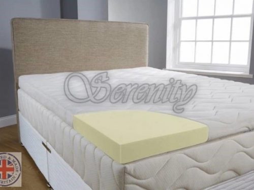 100% MEMORY FOAM MATTRESS TOPPER – ALL SIZES & DEPTHS – MADE IN UK**